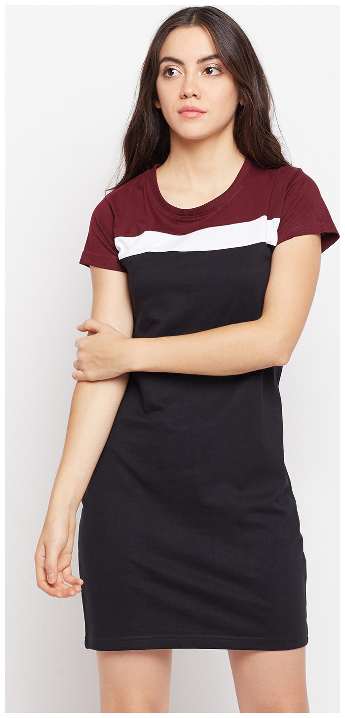 

THE DRY STATE Multi Colorblocked Bodycon dress