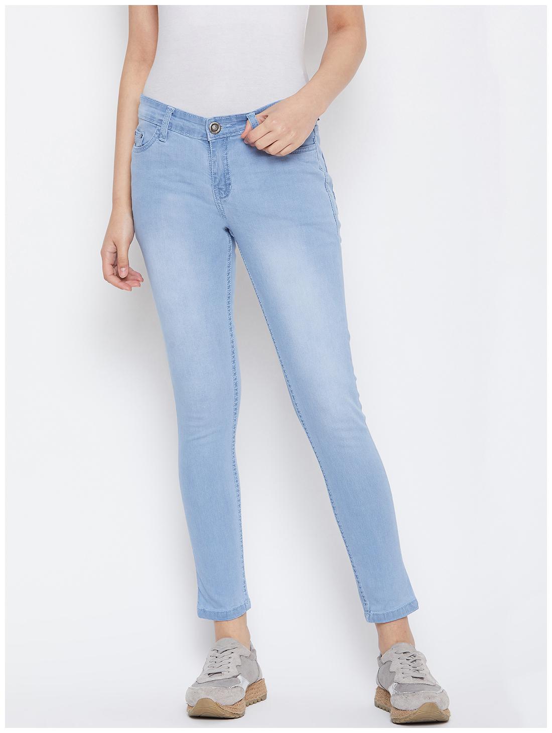

THE DRY STATE Women Blue Slim fit Jeans