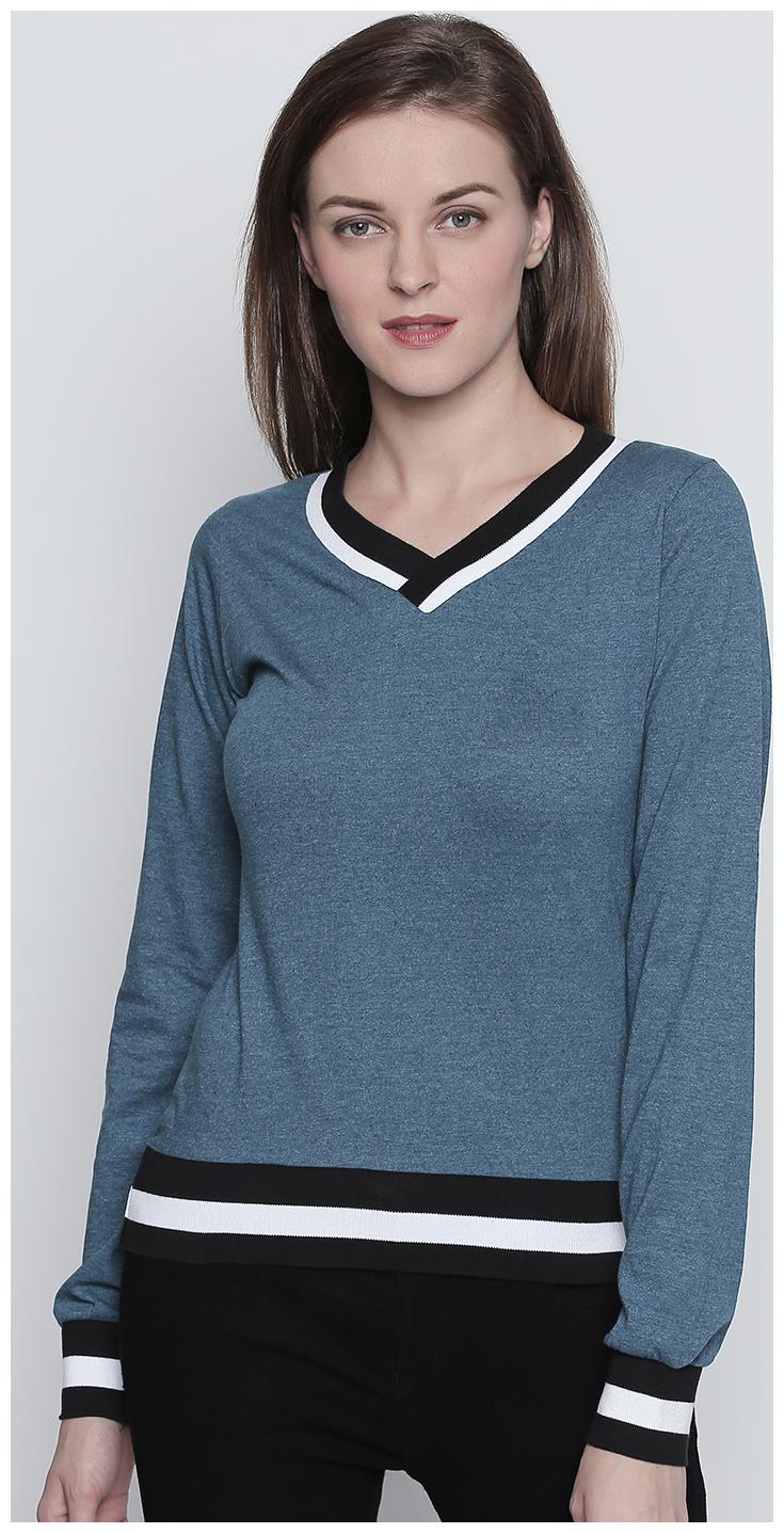 

THE DRY STATE Women Solid Sweatshirt - Green