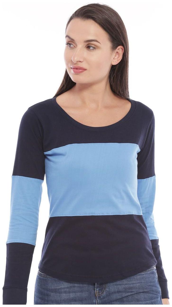

THE DRY STATE Women Multi Regular fit Round neck Viscose rayon T shirt