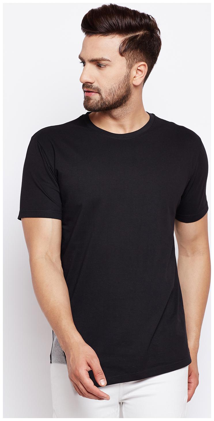 

THE DRY STATE Men Blue Regular fit Cotton Round neck T-Shirt - Pack Of 1