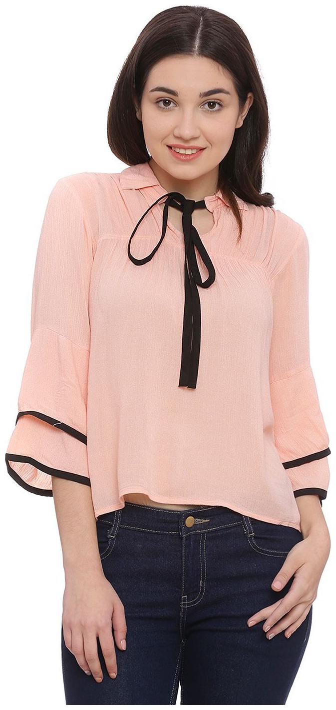 

THE DRY STATE Women Printed Regular top - Pink