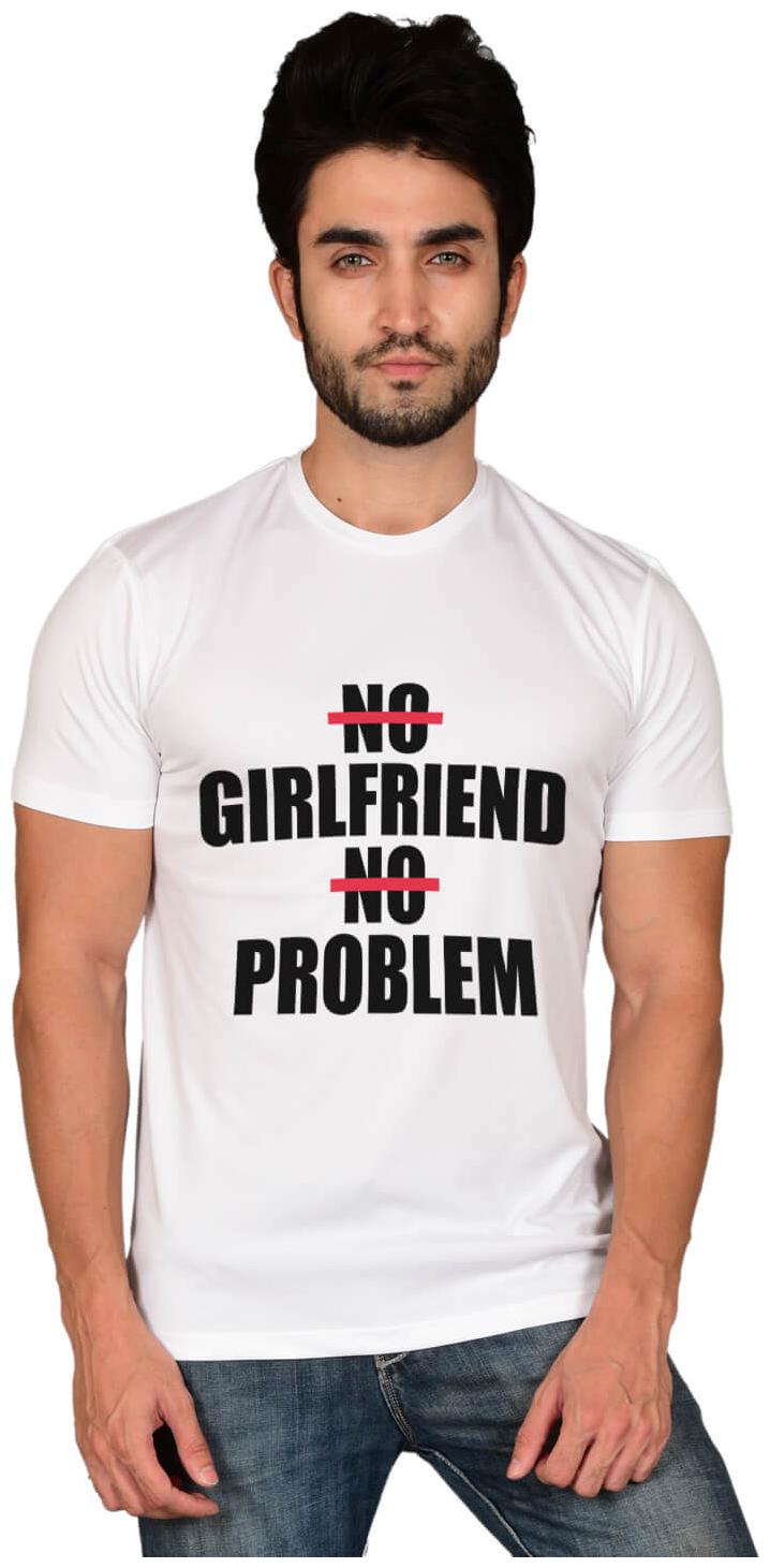 

The No Girlfriend No Problem Graphic Tee