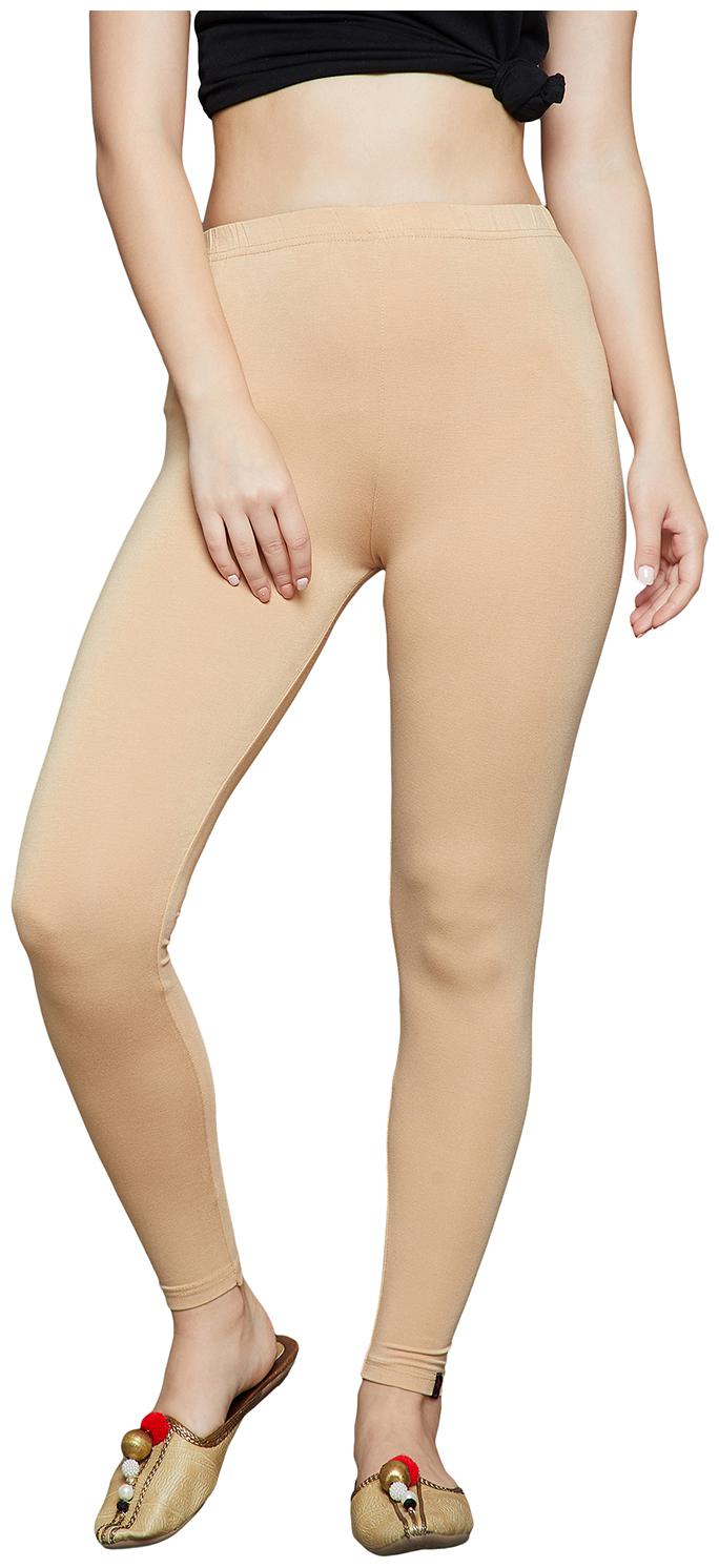 

The Pajama Factory Women Ankle Length Solid Leggings