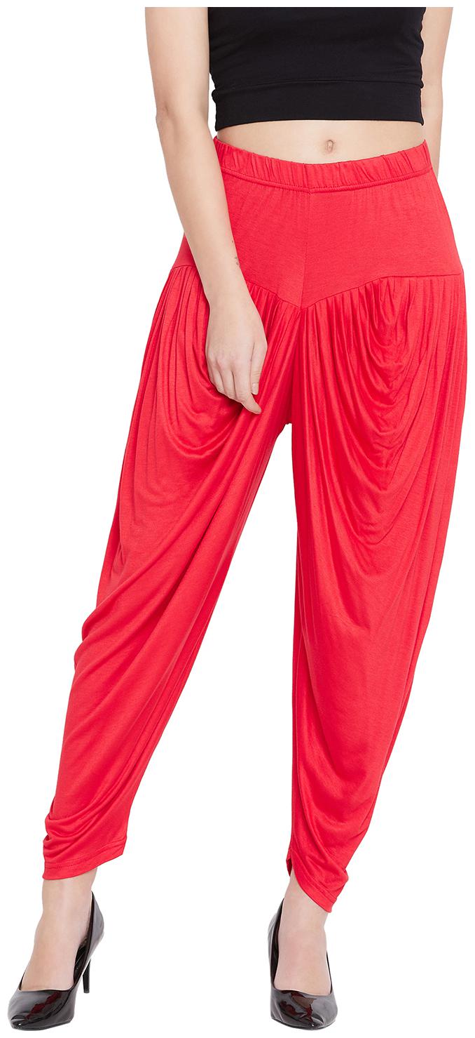 

The Pajama Factory Blended Dhoti - Red