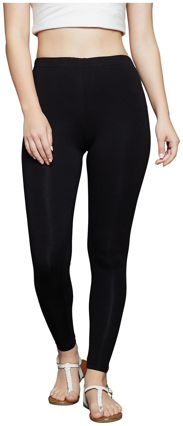 

The Pajama Factory Women Ankle Length Solid Leggings