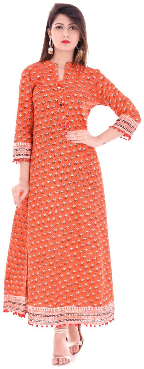 

The Style Story Printed Women s Gown Kurta