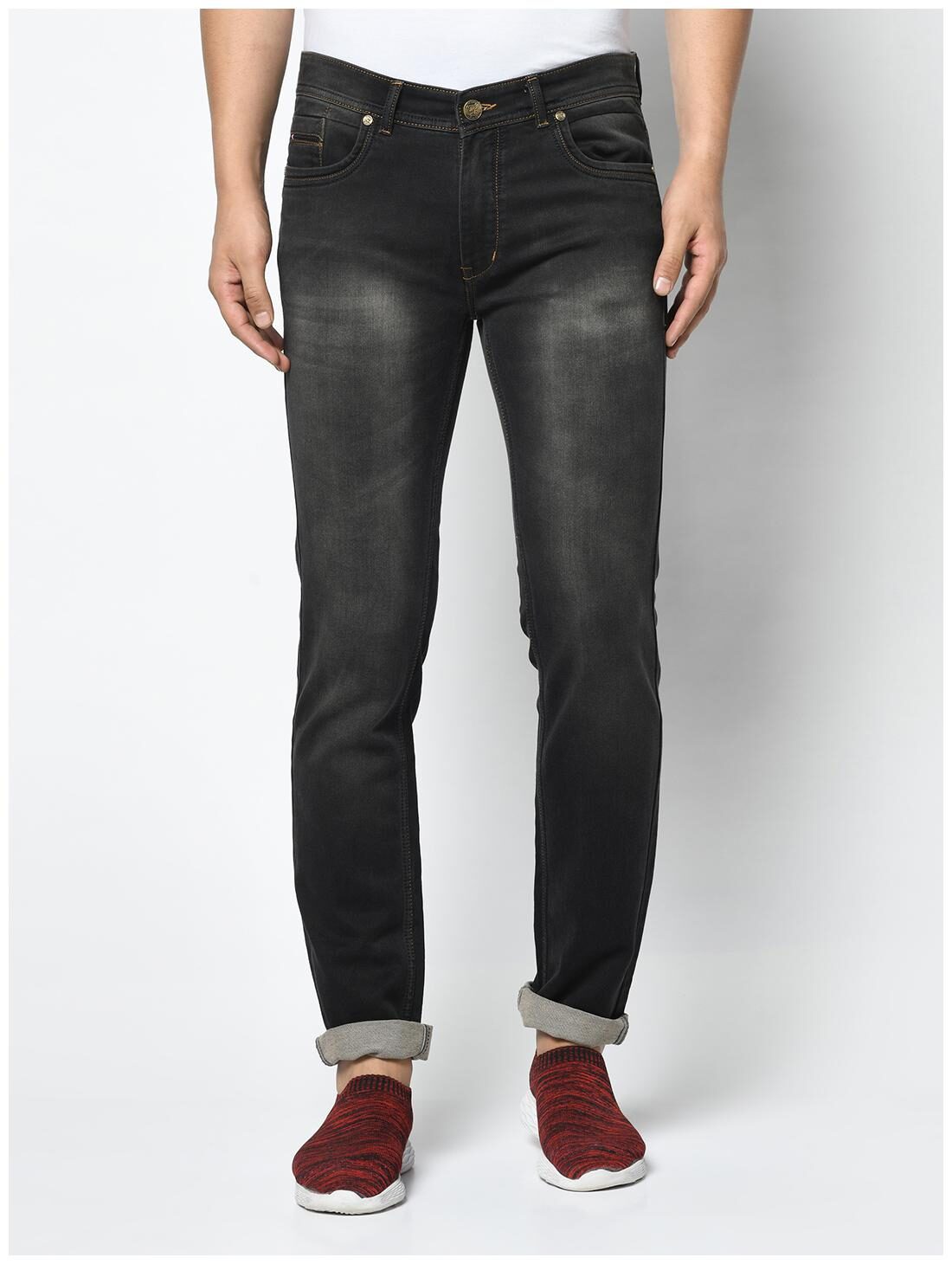 

Tng Men Black Slim Fit Jeans