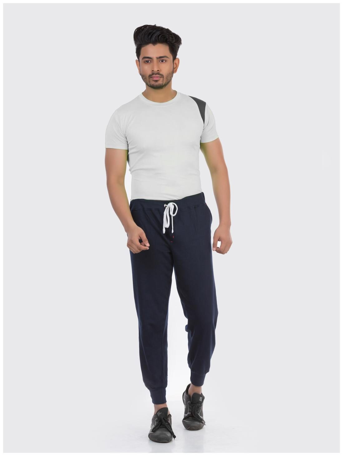 

Todd N Teen Men Navy blue Solid Regular fit Joggers
