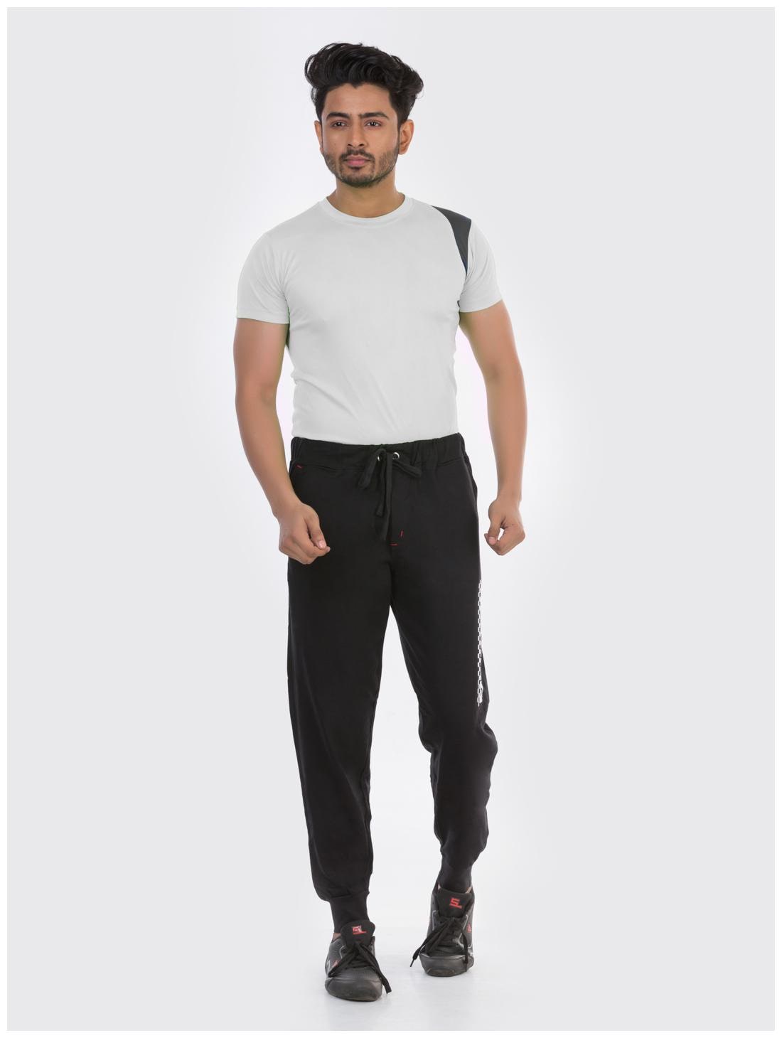 

Todd N Teen Men Black Solid Regular fit Joggers