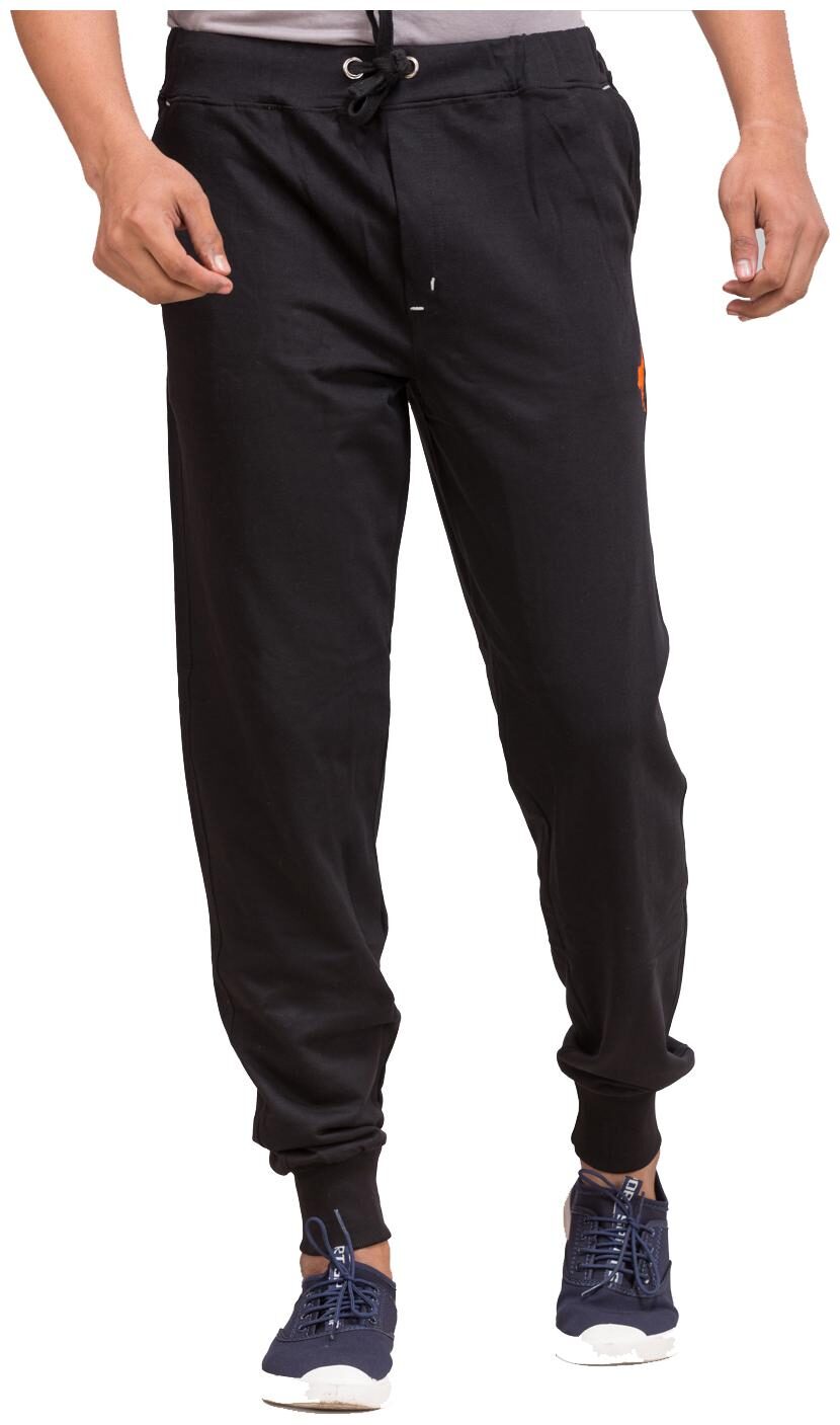 

Todd N Teen Men Black Solid Regular fit Joggers
