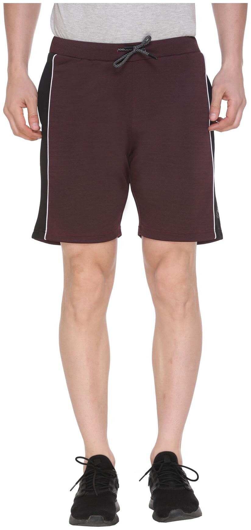 

TOPLUCK Polyester Brown Color Shorts For Men
