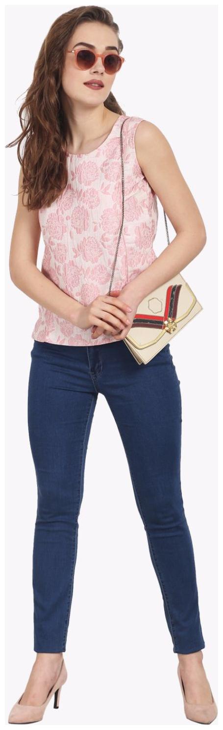 

Tops Tunics Women Pink Polyester