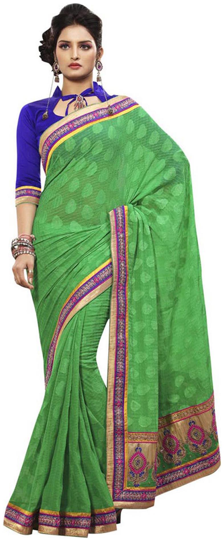 

Touch Trend Marble Jacquard Desinger Saree