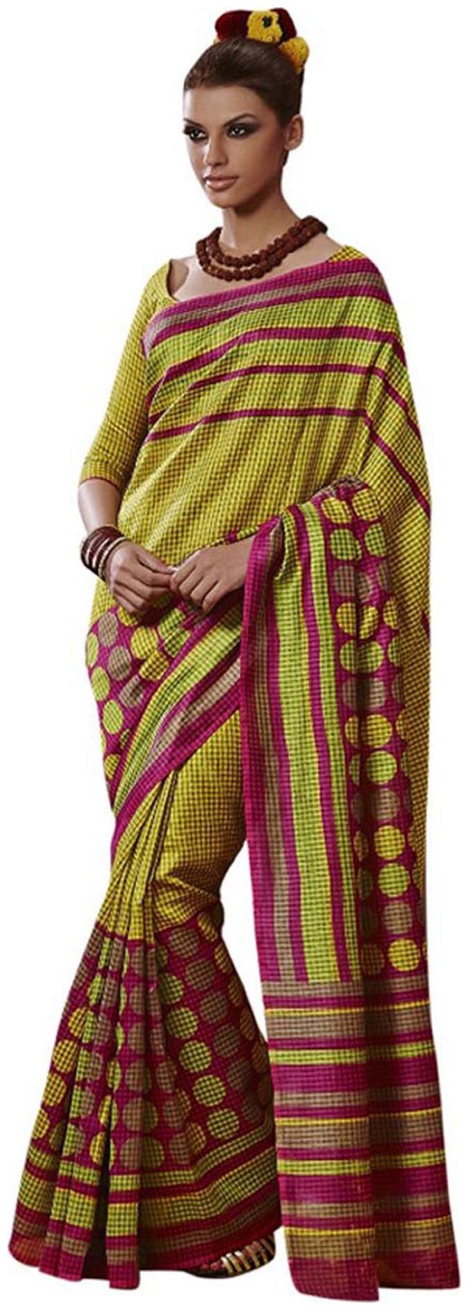 

Touch Trend Multi Color Printed Saree