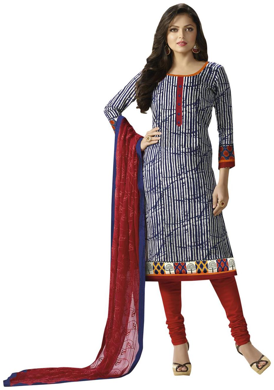 

Touch Trends Multi Rayon Dress Material