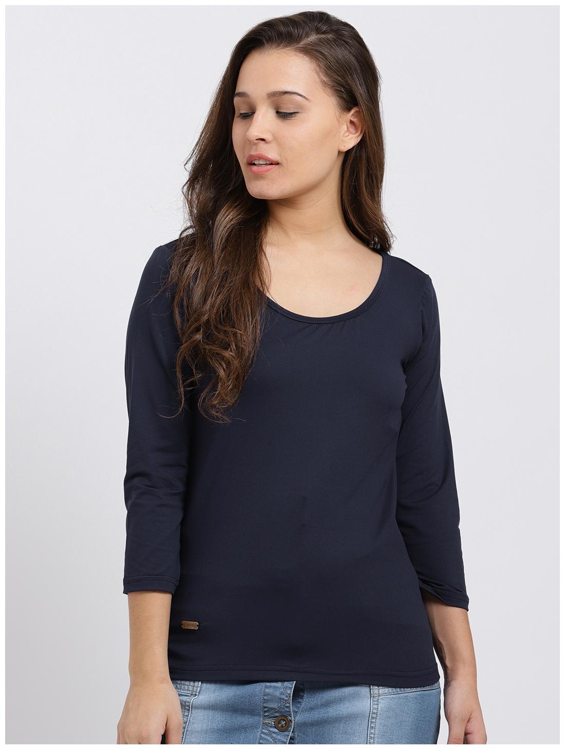 

Trend Arrest Women Solid Regular top - Blue
