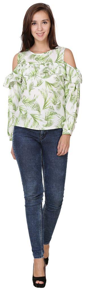 

Sukuma Women Printed Regular top - White