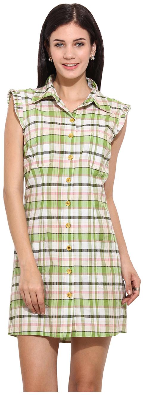 

Trendy Divva Multi Printed A-line dress