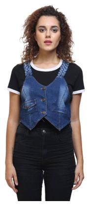 

Trendy Frog Women Chotia Denim Shrug