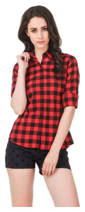 

Lady Bird Women Multi Printed Slim Fit Shirt