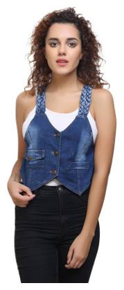 

Trendy Frog Women Chotia Denim Shrug