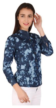 

Lady Bird Women Multi Solid Slim Fit Shirt