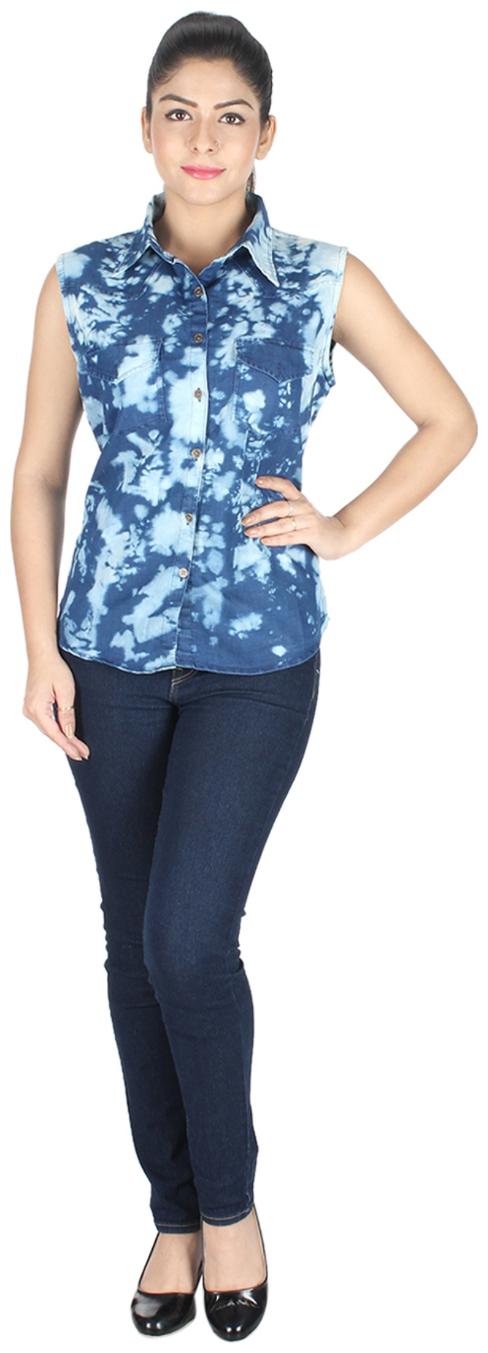 

Trendy frog Women Multi Solid Regular Fit Shirt