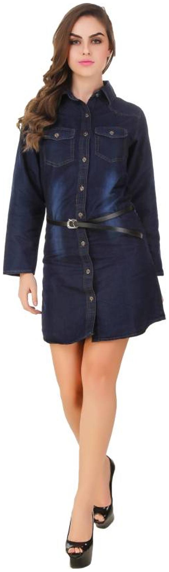 

Trendy frog Women Solid Regular top - Blue