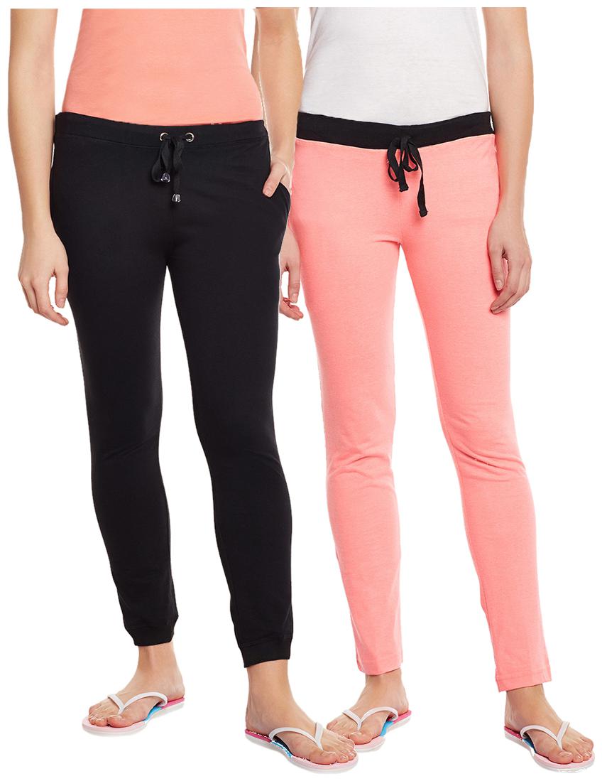 

TRENDYGAL Women Regular fit Cotton Solid Track pants - Multi