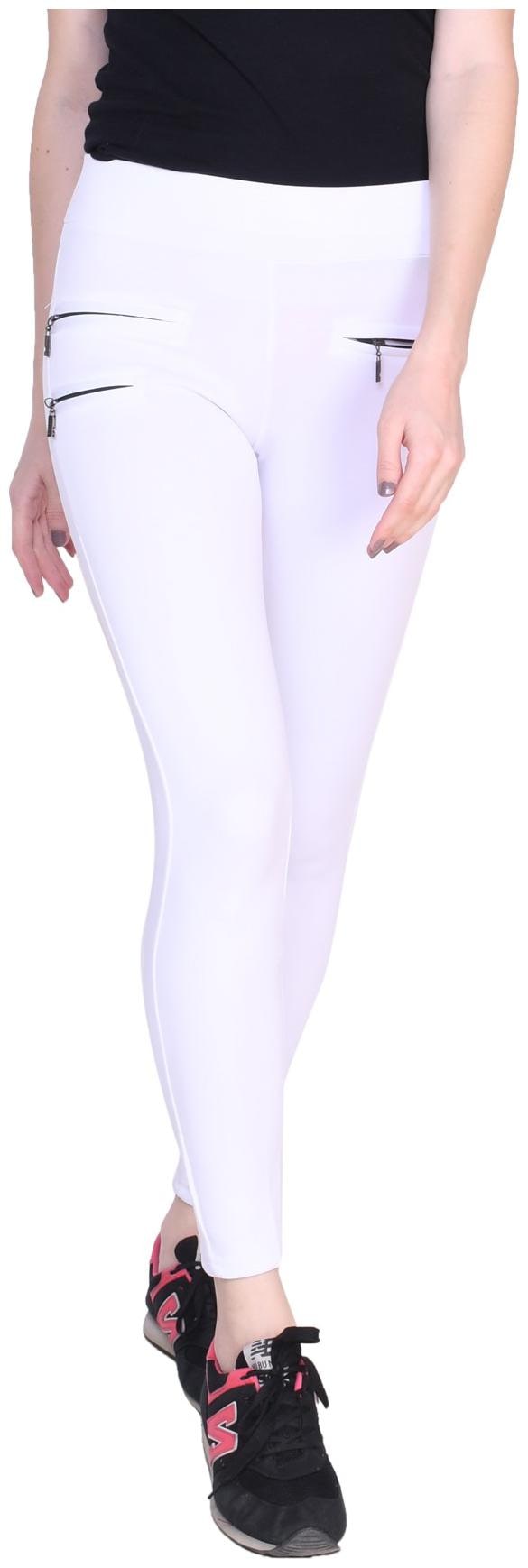 

Triple zipper slim fit jegging