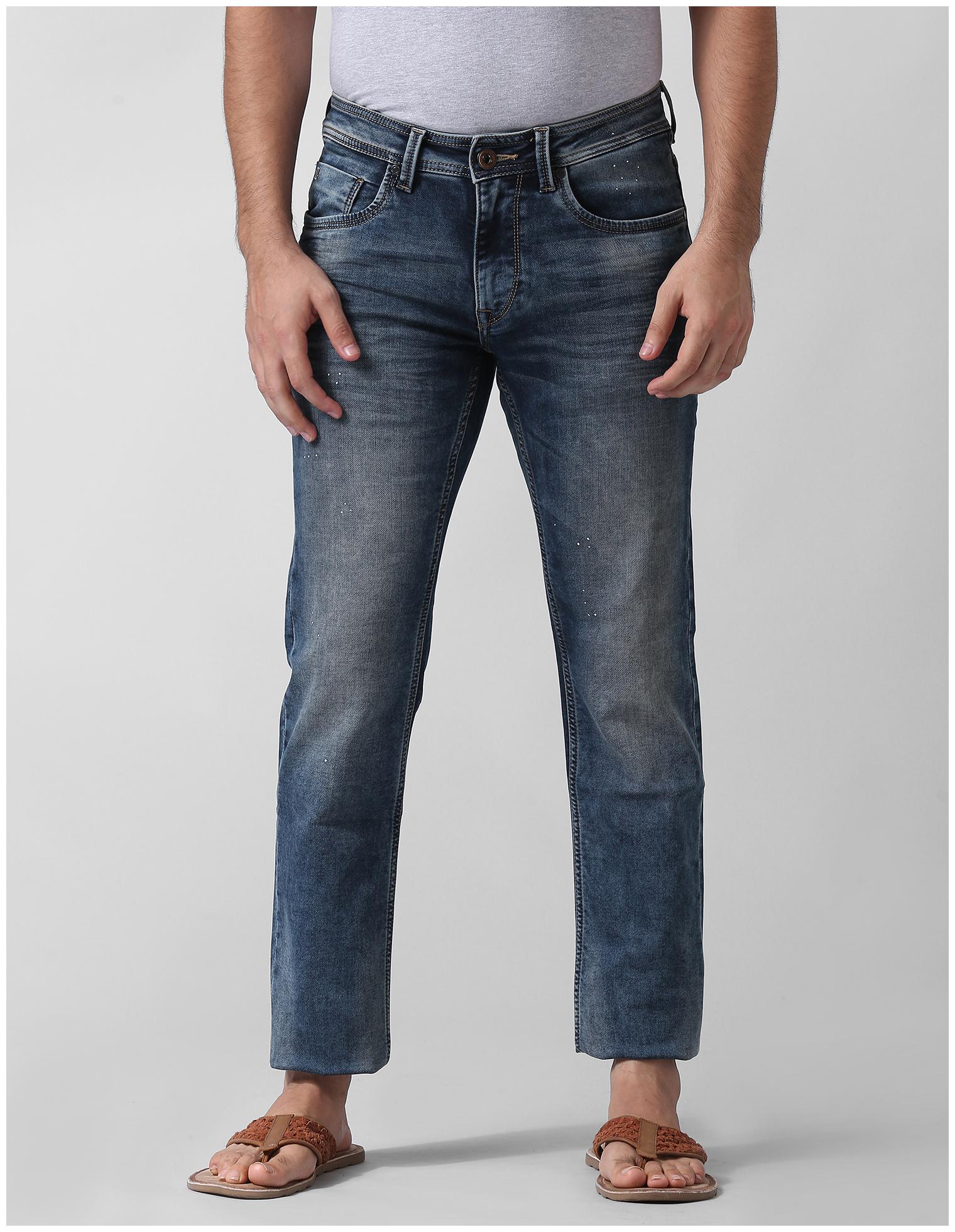 

True Blue Men Blue Slim Fit Jeans