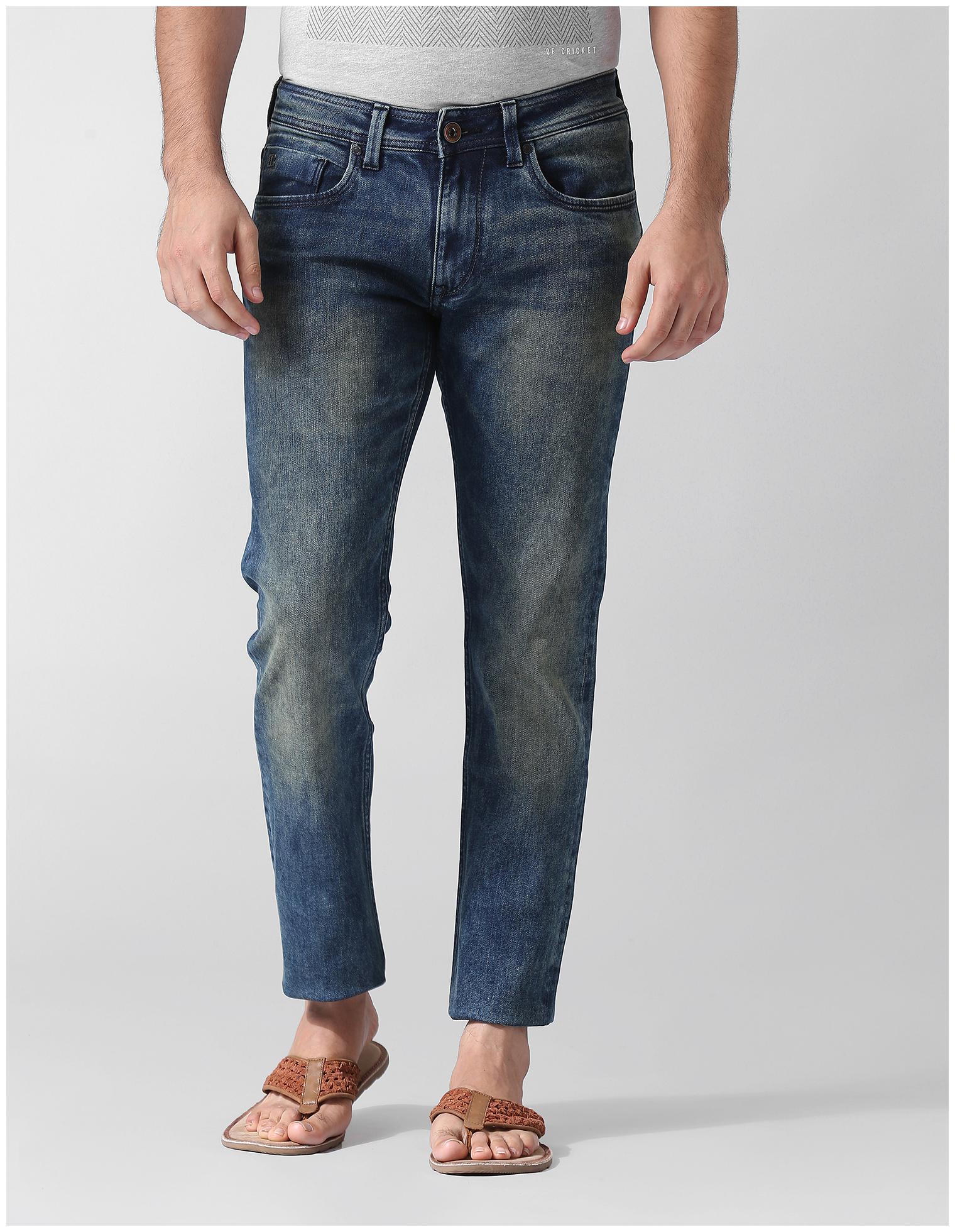 

True Blue Men Blue Slim Fit Jeans