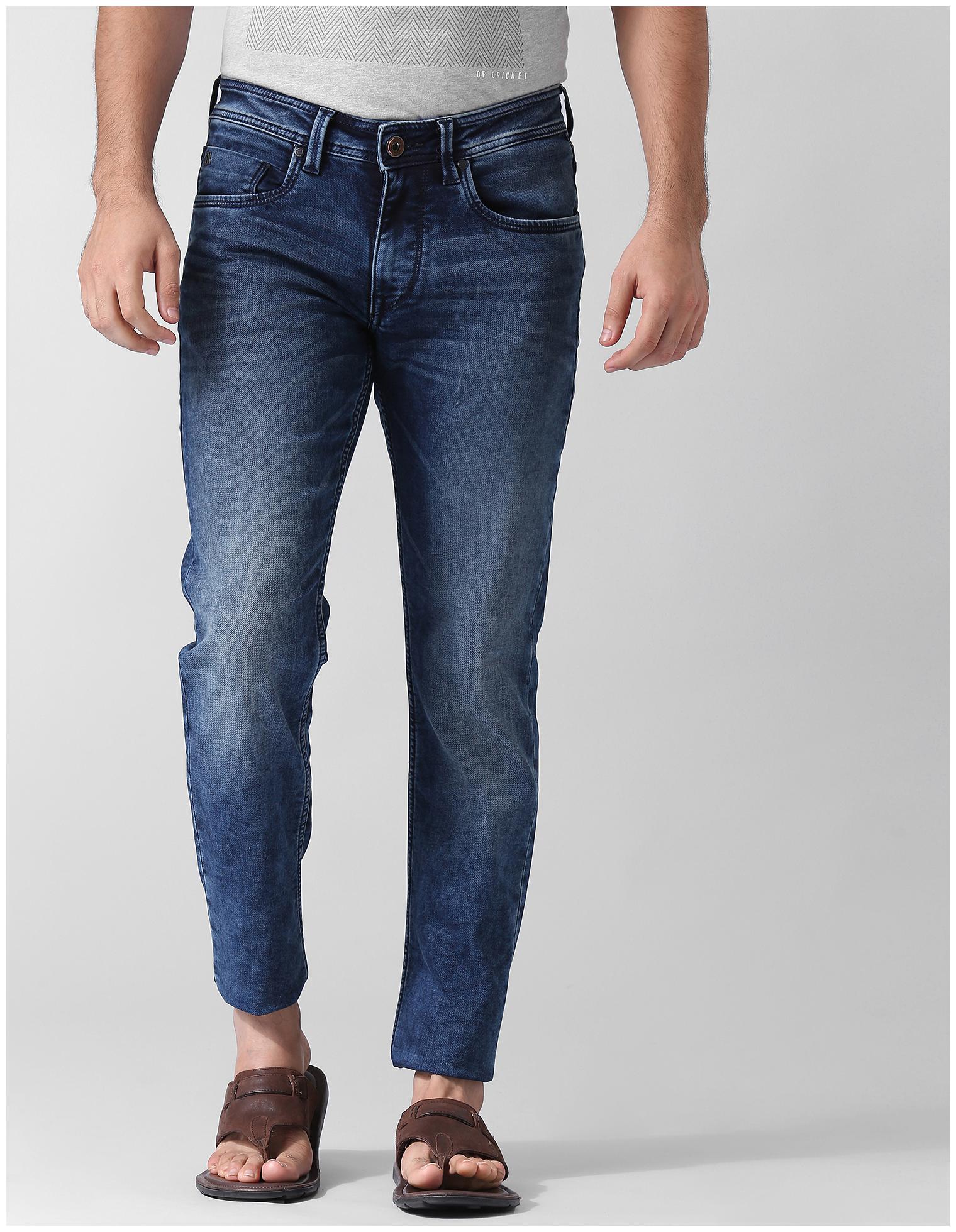 

True Blue Men Blue Slim Fit Jeans