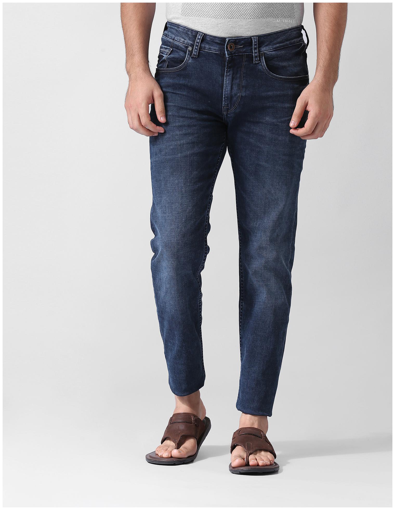 

True Blue Men Blue Slim Fit Jeans