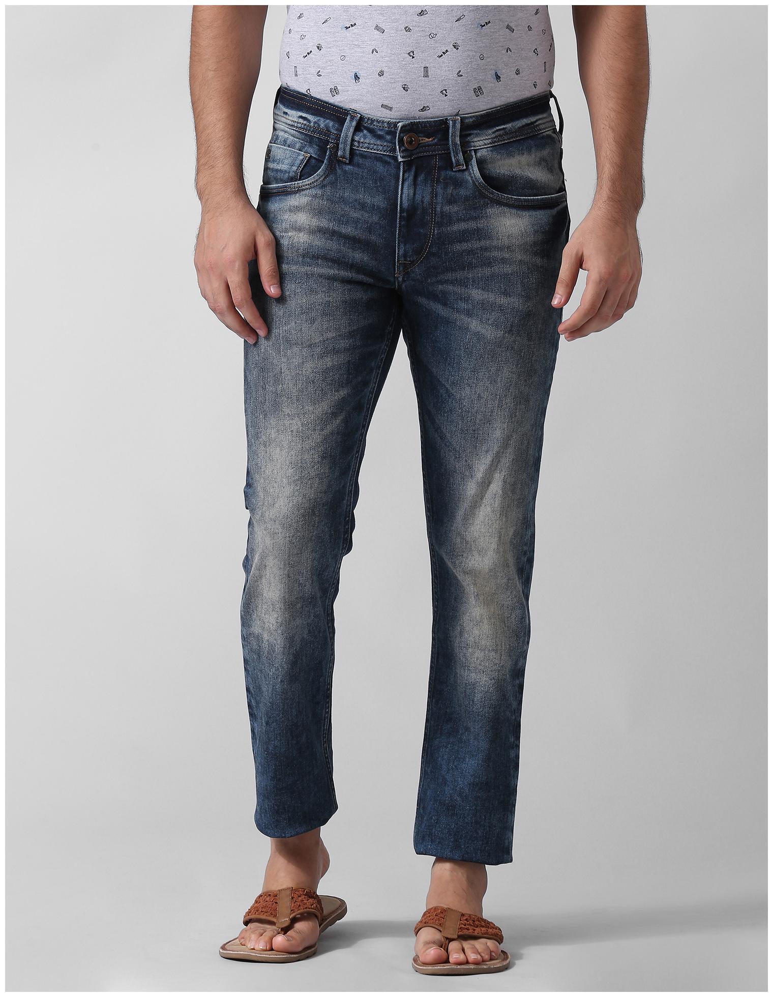 

True Blue Men Blue Slim Fit Jeans