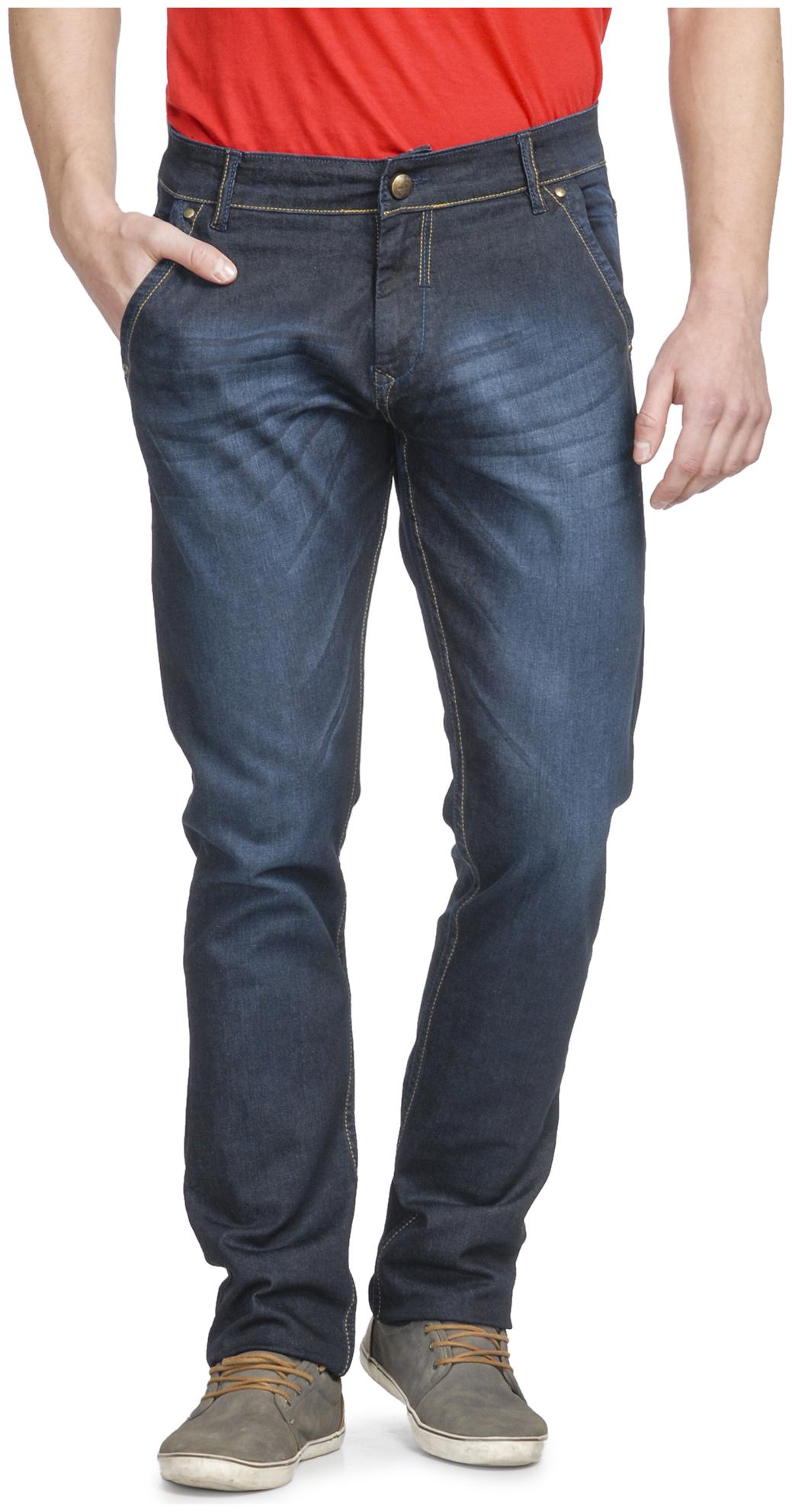 

TRUE INDIAN Men Blue Regular Fit Jeans