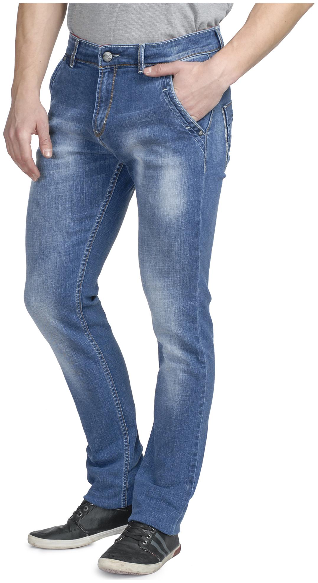 

TRUE INDIAN Men Blue Regular Fit Jeans