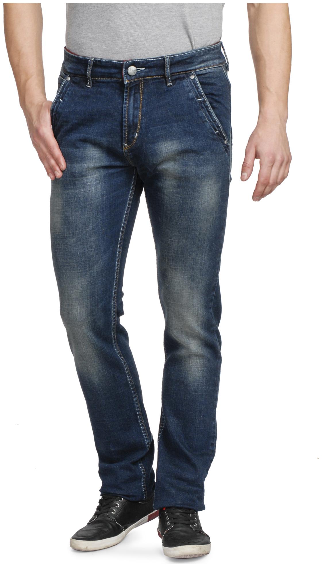

TRUE INDIAN Men Blue Regular Fit Jeans