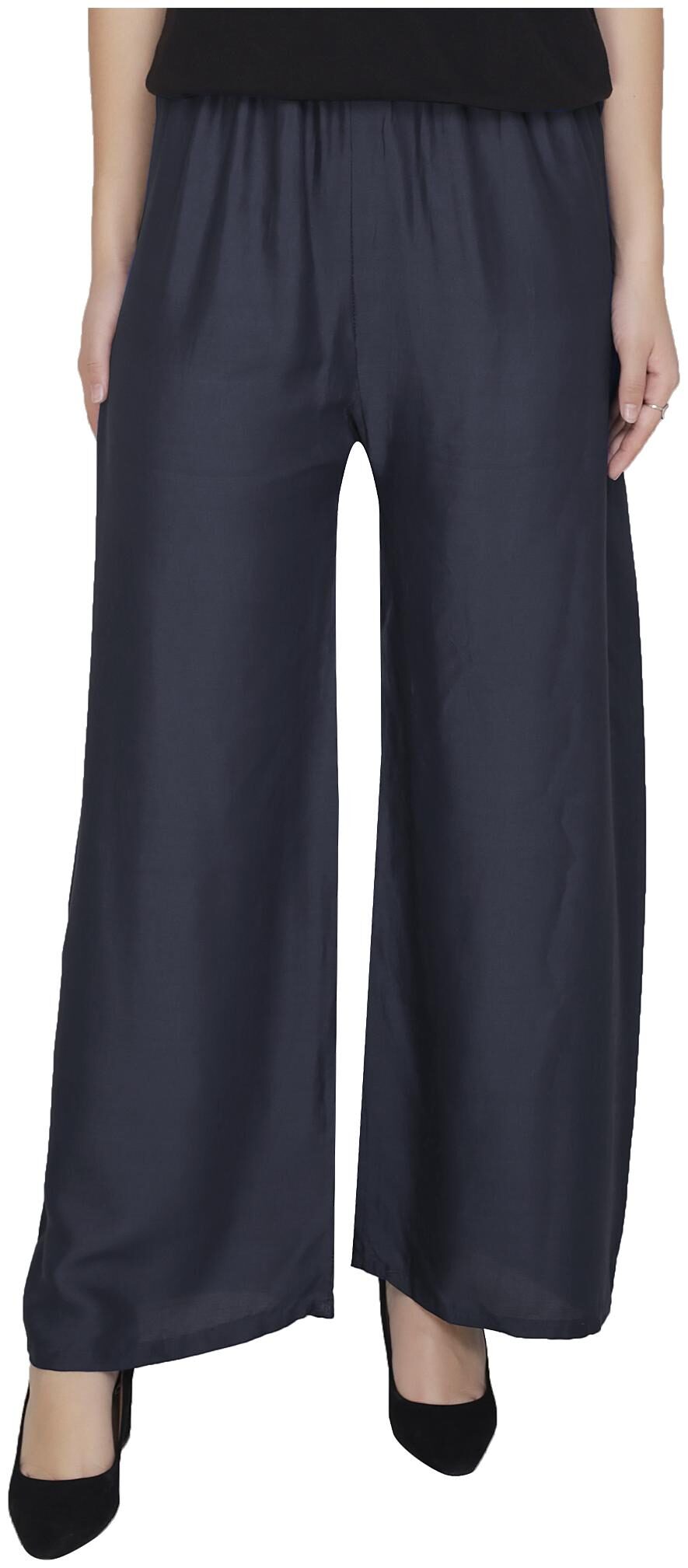 

TruLuv Women Rayon Palazzo Blue