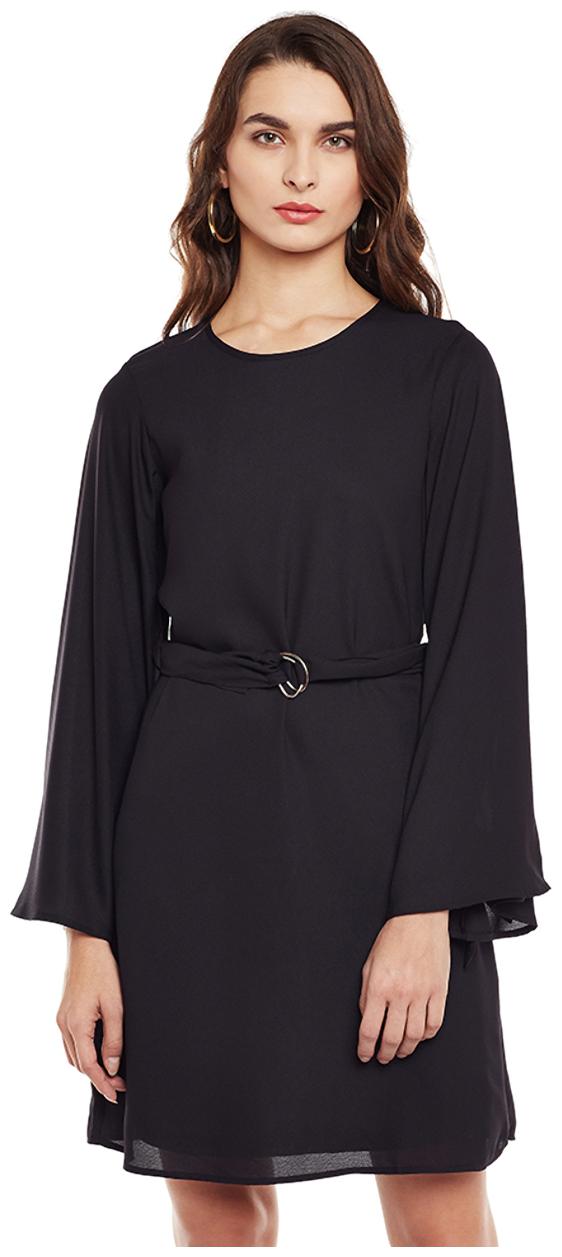 

Oxolloxo Black Solid Bodycon dress