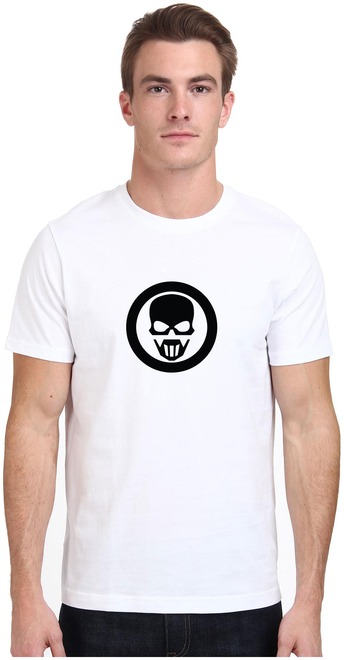 

ROJANA FASHIONS Men White Regular fit Cotton Round neck T-Shirt - Pack Of 1