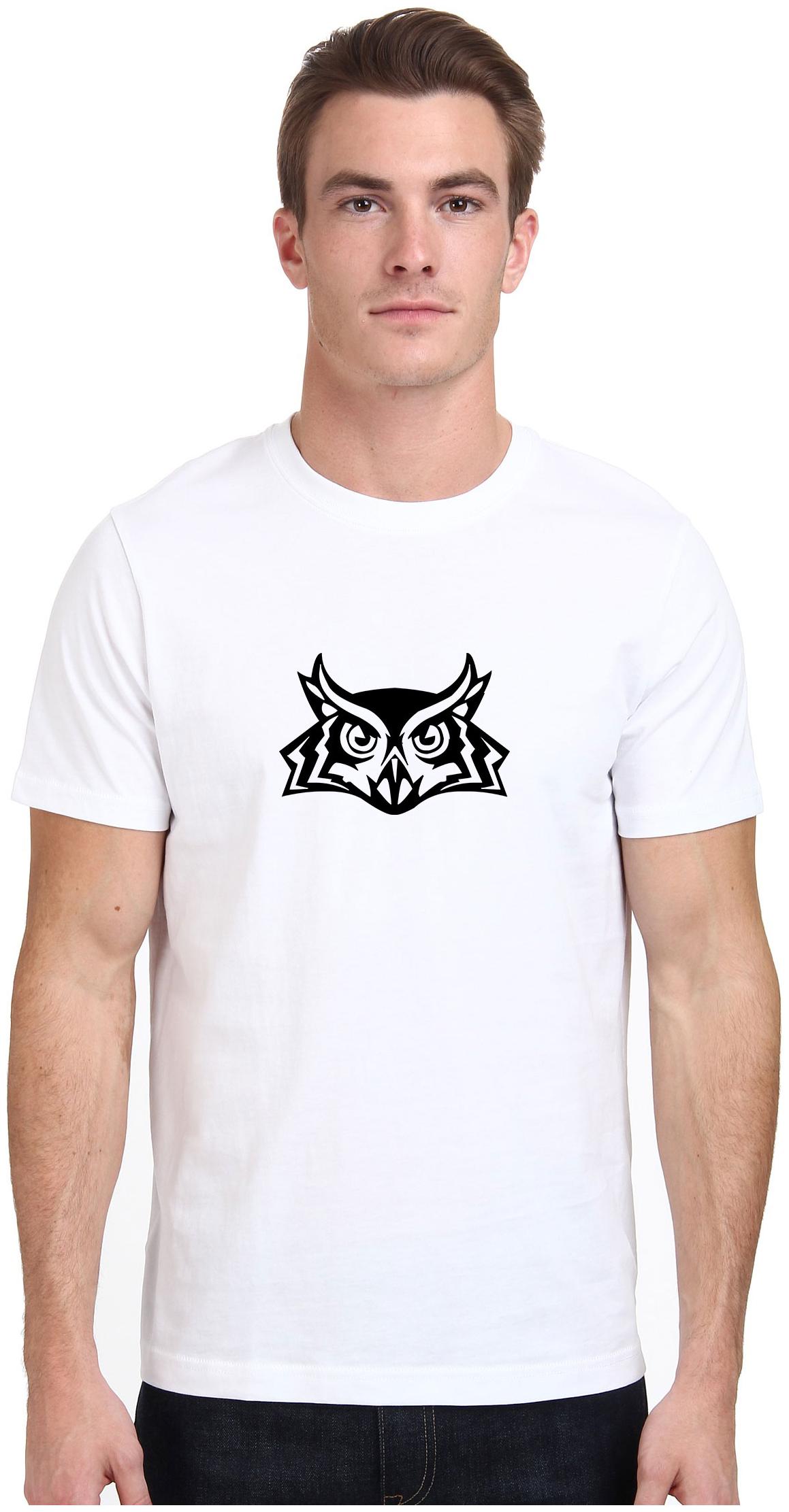 

ROJANA FASHIONS Men White Regular fit Cotton Round neck T-Shirt - Pack Of 1