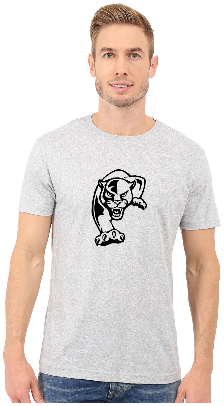 

ROJANA FASHIONS Men Grey Regular fit Cotton Round neck T-Shirt - Pack Of 1