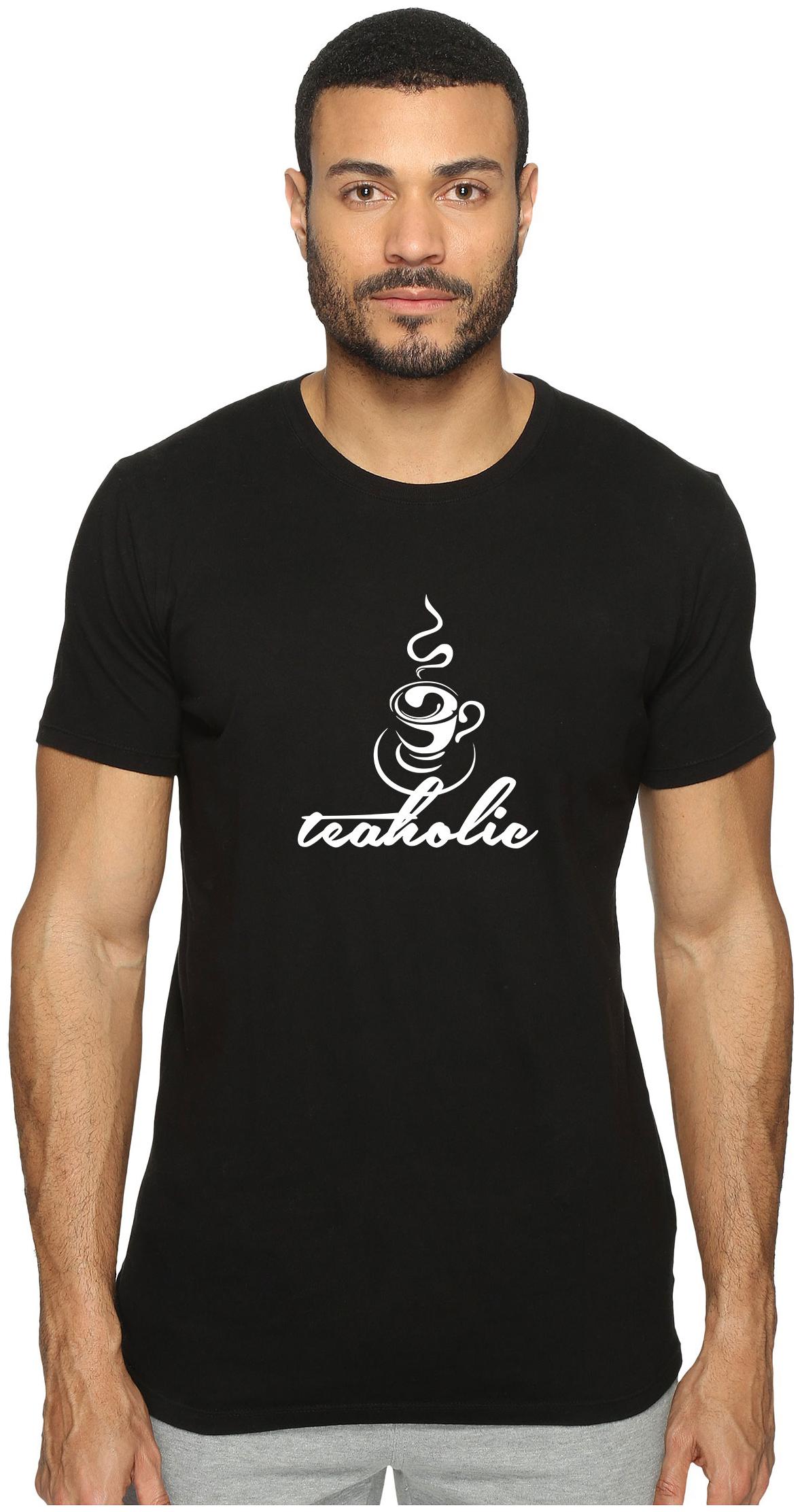 

ROJANA FASHIONS Men Black Regular fit Cotton Round neck T-Shirt - Pack Of 1