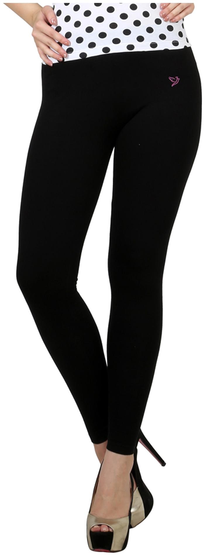 

Twin Birds Cotton Patiala - Black