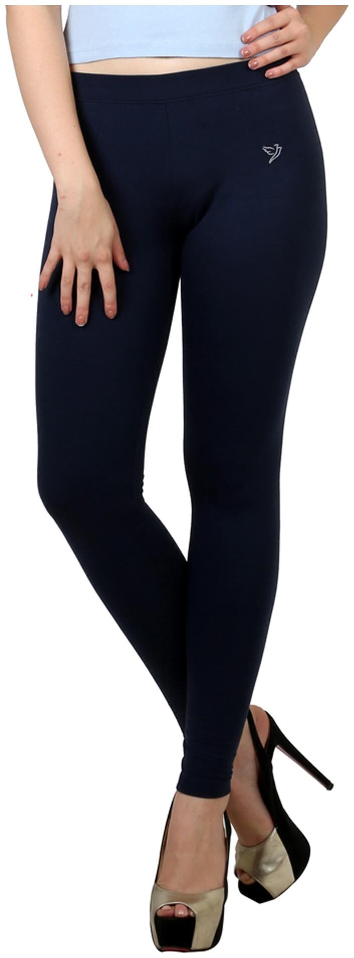 

Twin Birds Cotton Patiala - Black