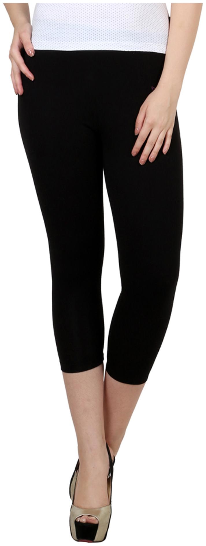 

Twin Birds Cotton Patiala - Black