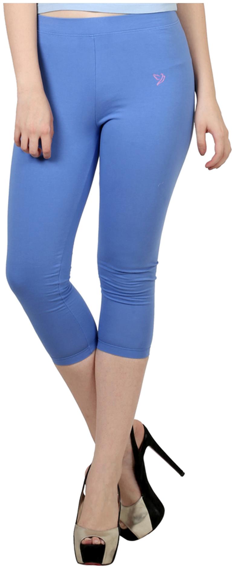 

Twin Birds Cotton Patiala - Blue