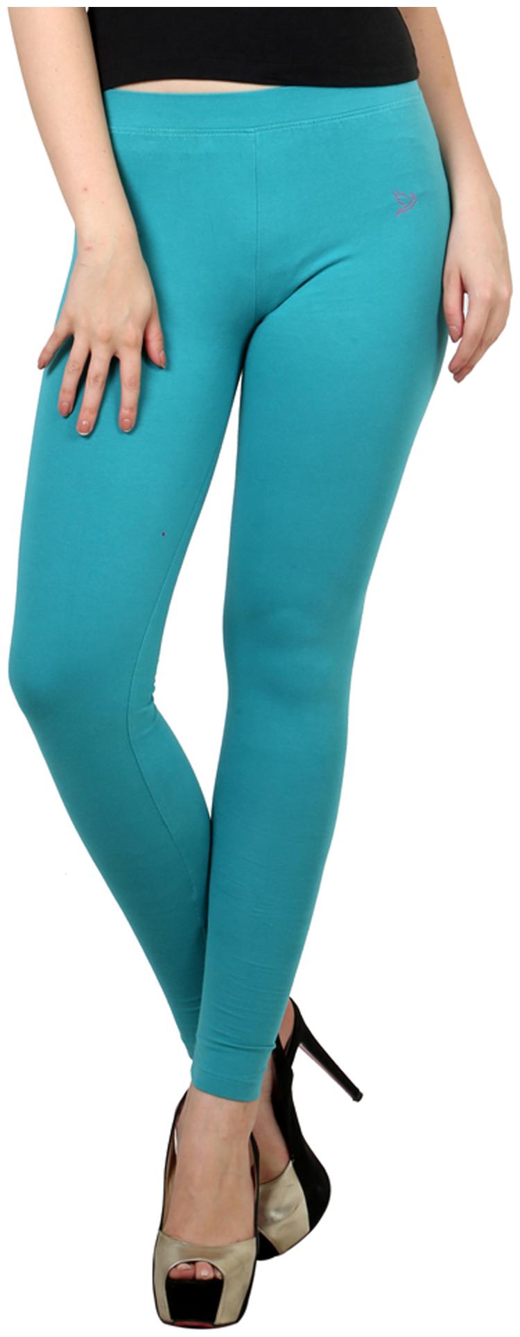 

Twin Birds Cotton Patiala - Blue